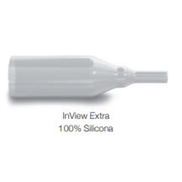 Colector masculino de orina Banda autoadhesiva extra. Transparente.